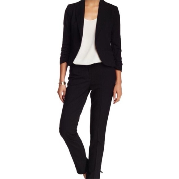 Amanda+Chelsea CONTEMPORARY FIT Narrow Leg
Low-rise waist black pants NWT sz2 - Picture 1 of 11